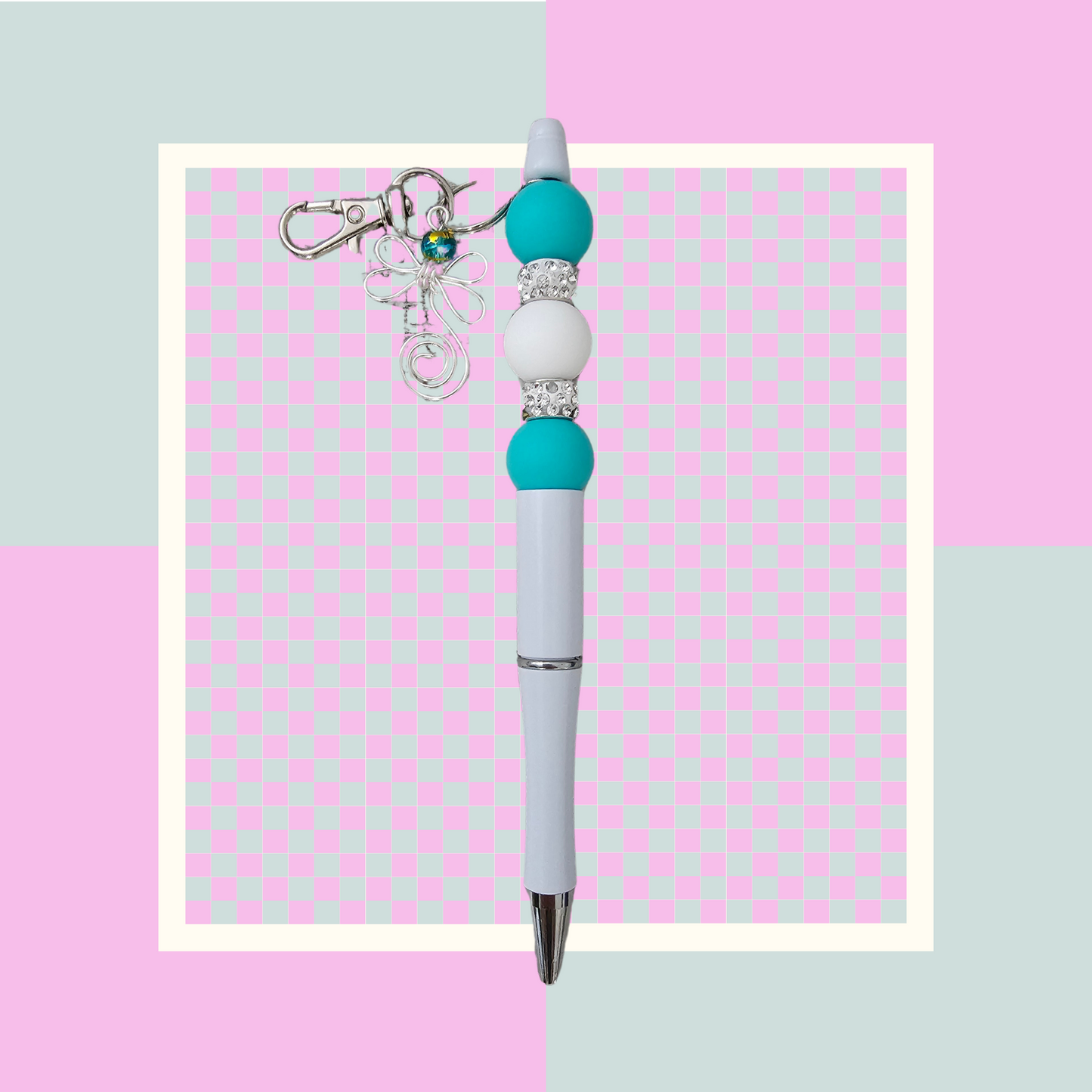 Pen- Silicone Beaded Pen
