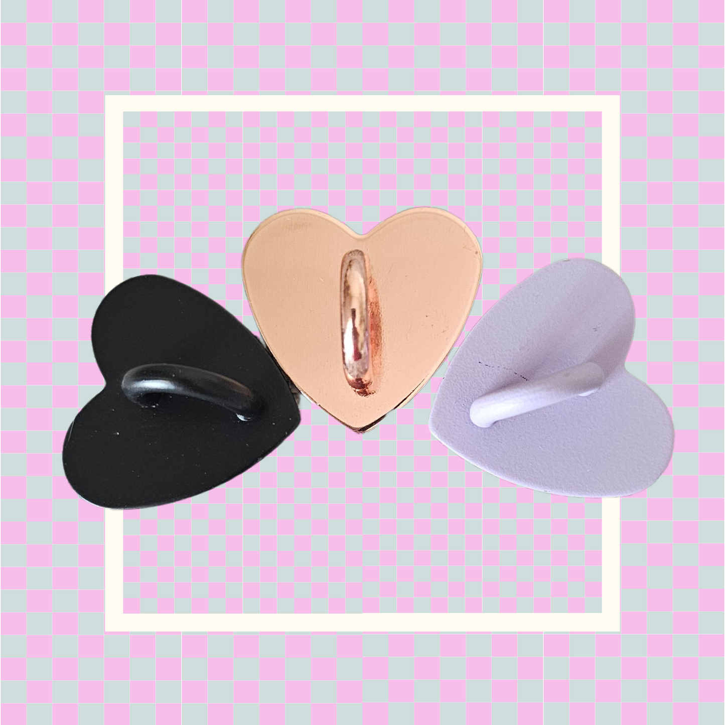 Adhesive Hearts for Tumbler/Phone/iPad 3pk