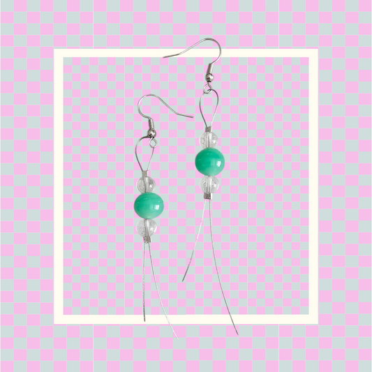 Handmade Dangle Beaded Earrings