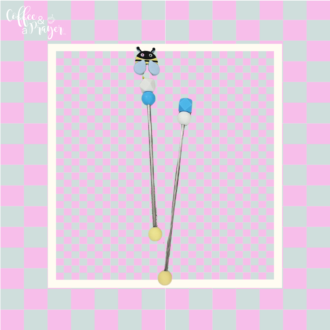 Amigurumi Sticks- Bee Design