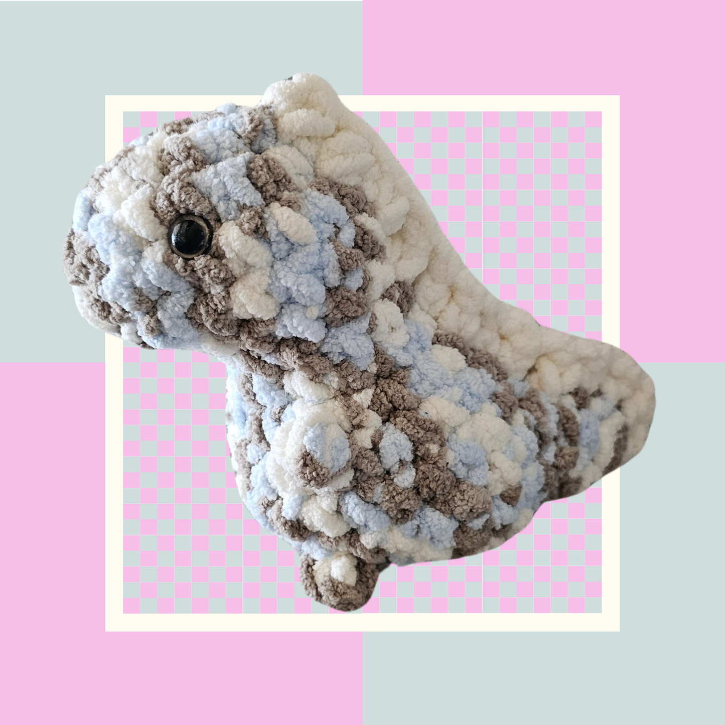 Crochet Little Plush Dino- Handmade Plush Dino β Soft & Cuddly Crochet Dinosaur Toy