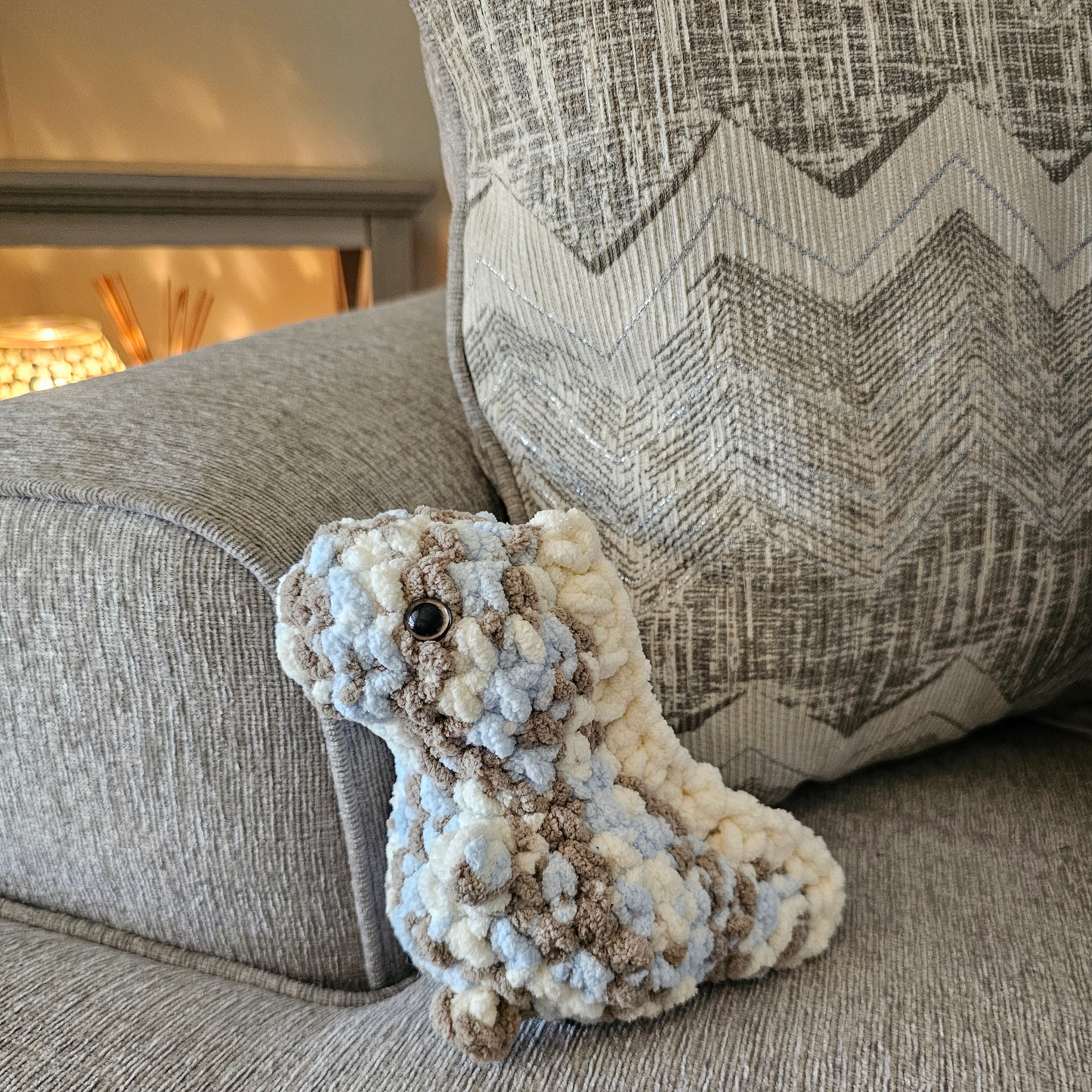 Crochet Little Plush Dino- Handmade Plush Dino β Soft & Cuddly Crochet Dinosaur Toy