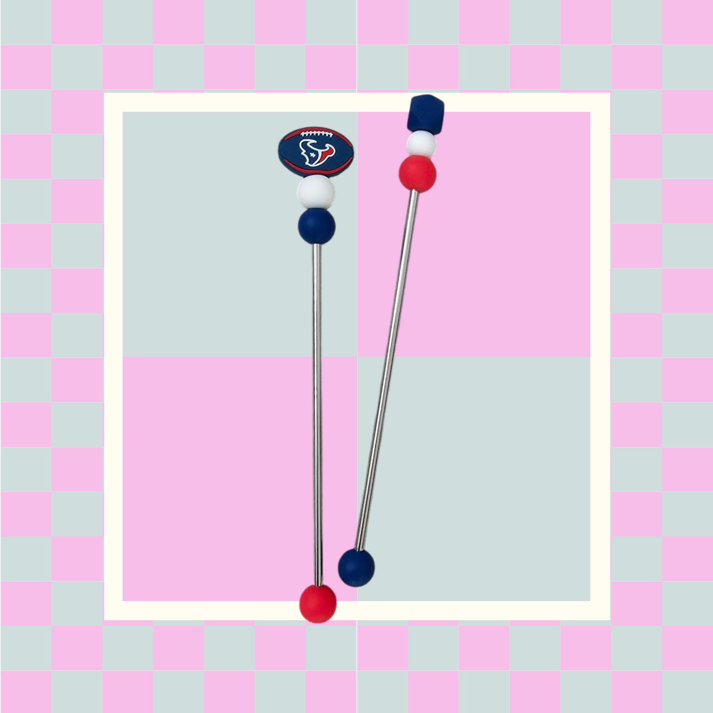 Amigurumi Sticks- Texans Focal