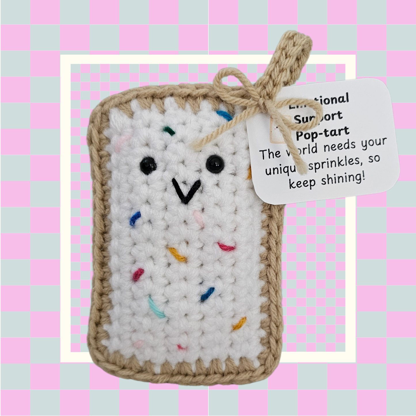 Emotional Support Pop-tart Multi-color Sprinkles