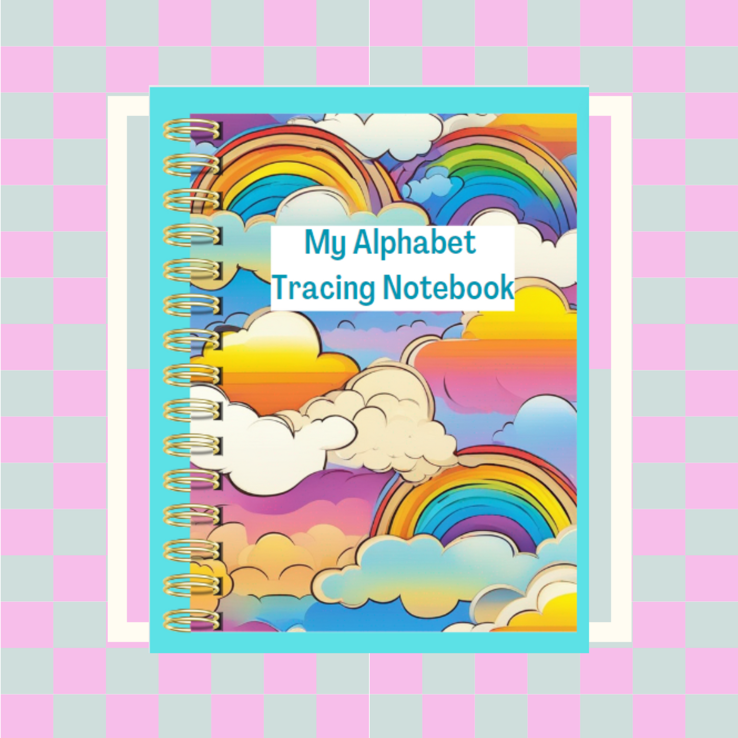 Digital Product/KIDS Alphabet Tracing Letter Digital Notebook- Digital Product