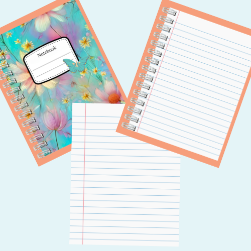 Digital Product | Flower Dreams Digital Notebook Journal | Digital Product Goodnotes Compatible for iPhone | Digital Download | Goodnotes for Android