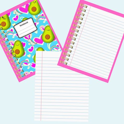 Digital Product | Avocado Lover Digital Notebook Journal | Goodnotes Compatible for iPhone | Digital Download | Goodnotes for Android