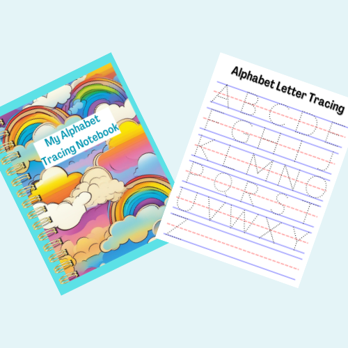 Digital Product/KIDS Alphabet Tracing Letter Digital Notebook- Digital Product