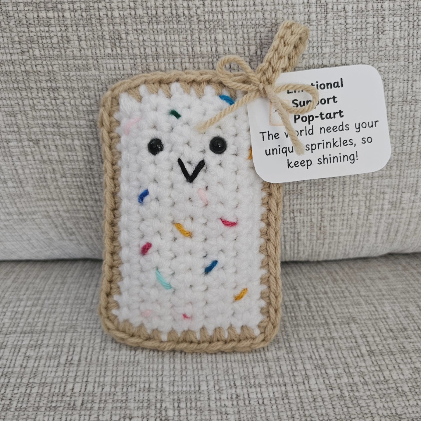 Emotional Support Pop-tart Multi-color Sprinkles