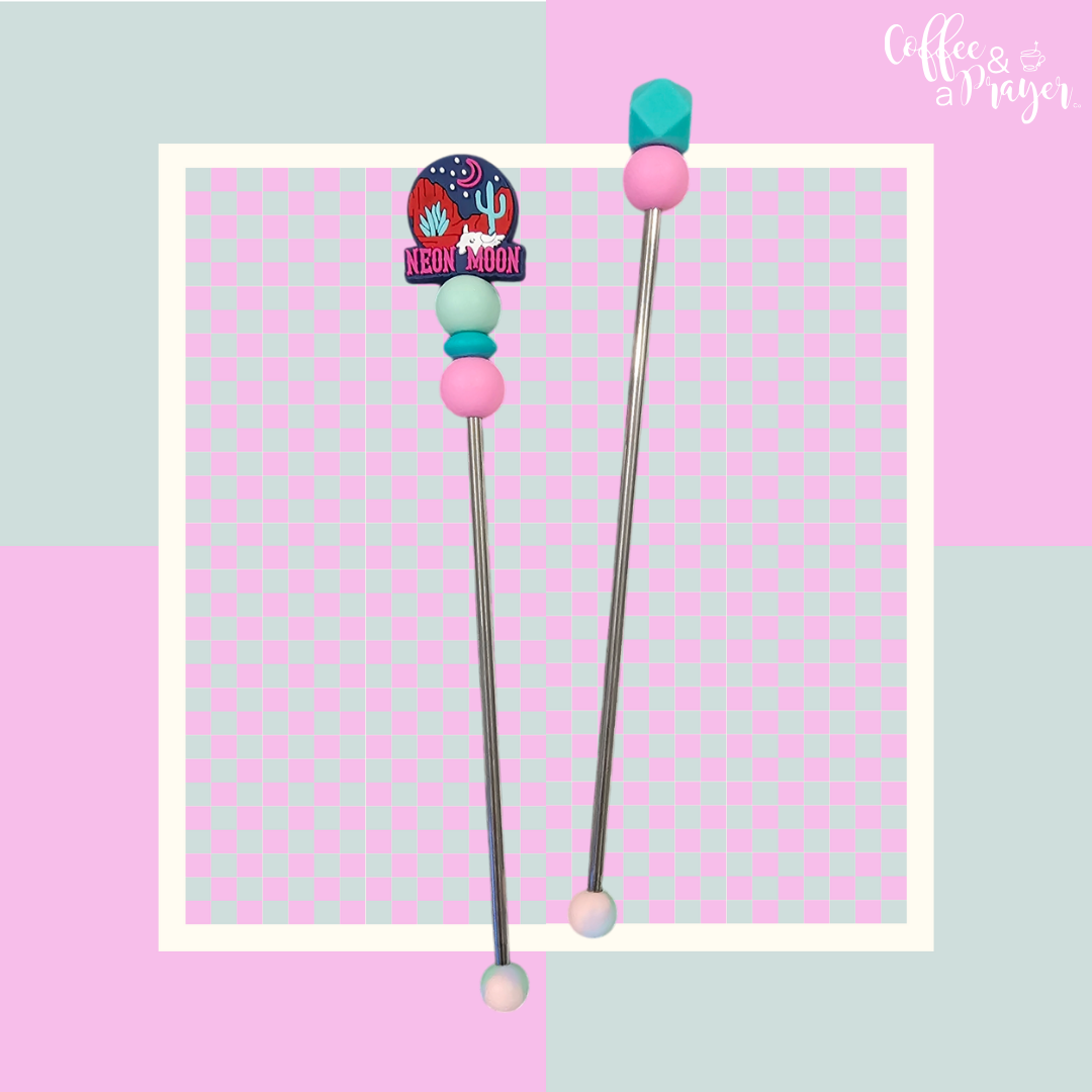 Amigurumi Sticks- Neon Moon Design