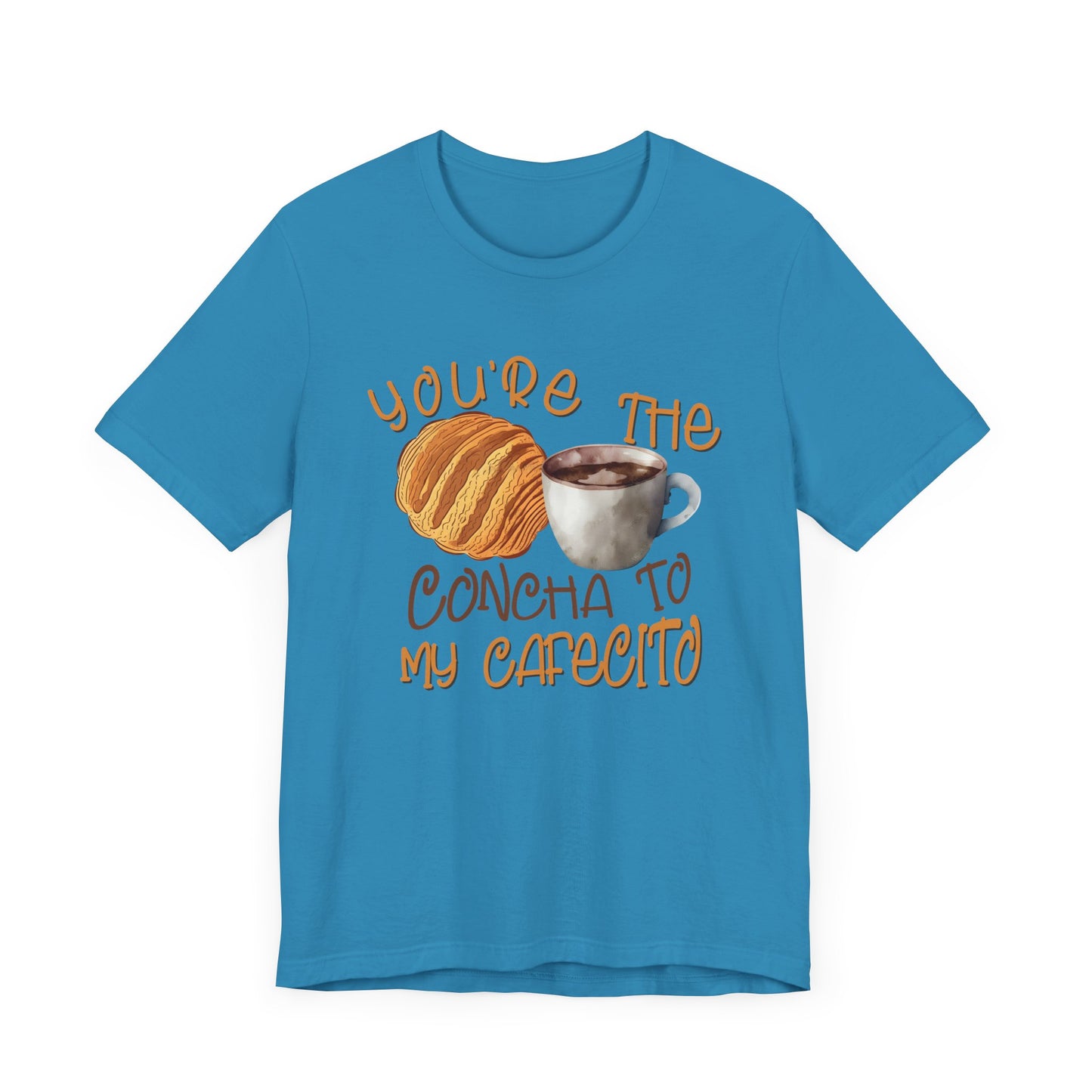 You're the Concha to my Cafecito Unisex Jersey Short Sleeve Tee