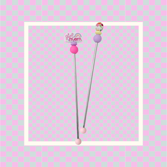 Amigurumi Sticks - Girl Mom Focal