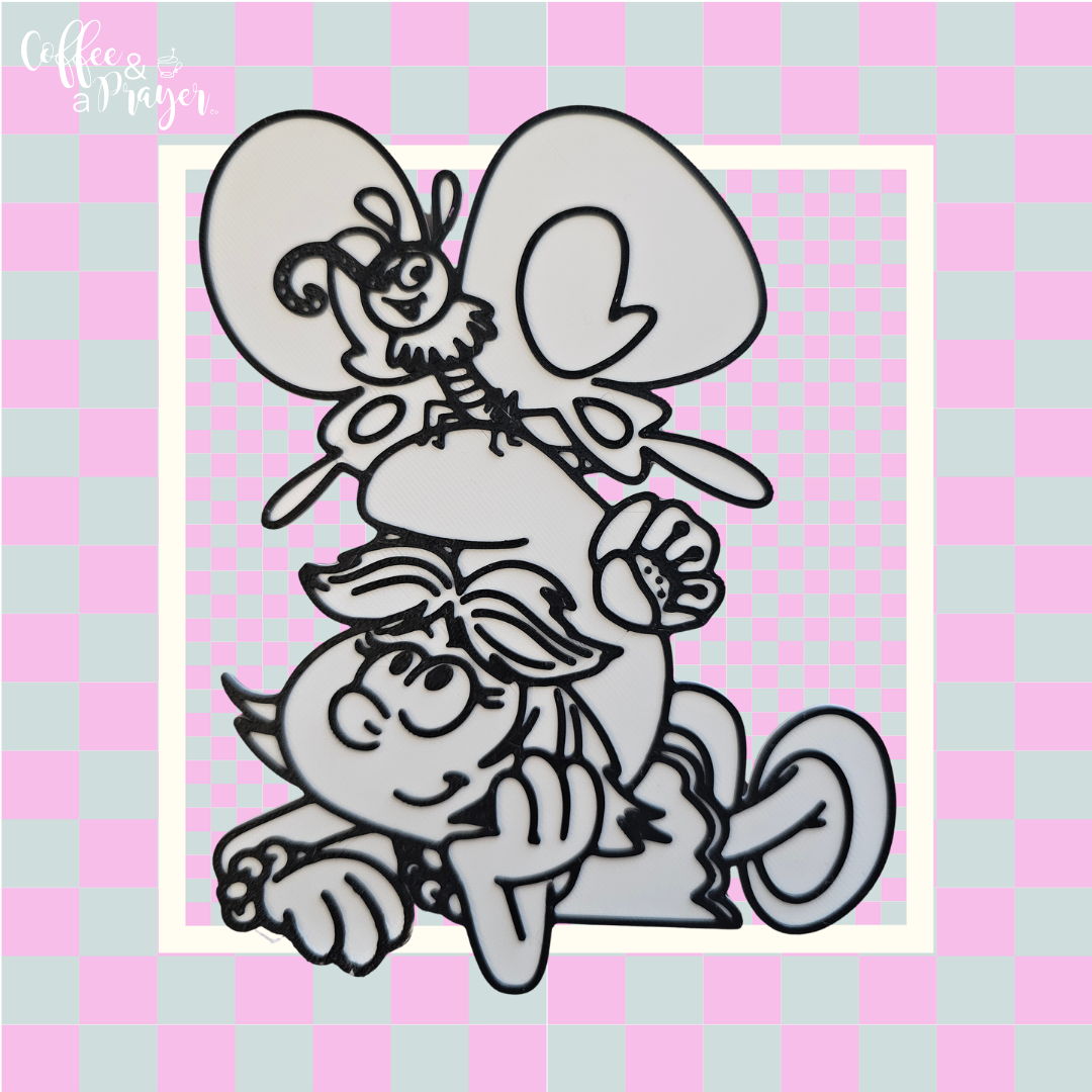 3D Coloring Panel STL | DIGITAL DOWNLOAD |