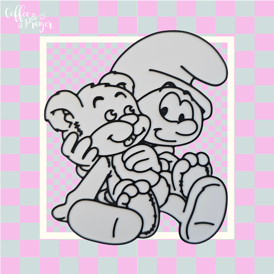 3D Coloring Panel STL | DIGITAL DOWNLOAD |
