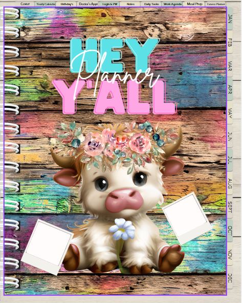 Digital Product/Hey Y'all Digital Planner- Digital Product