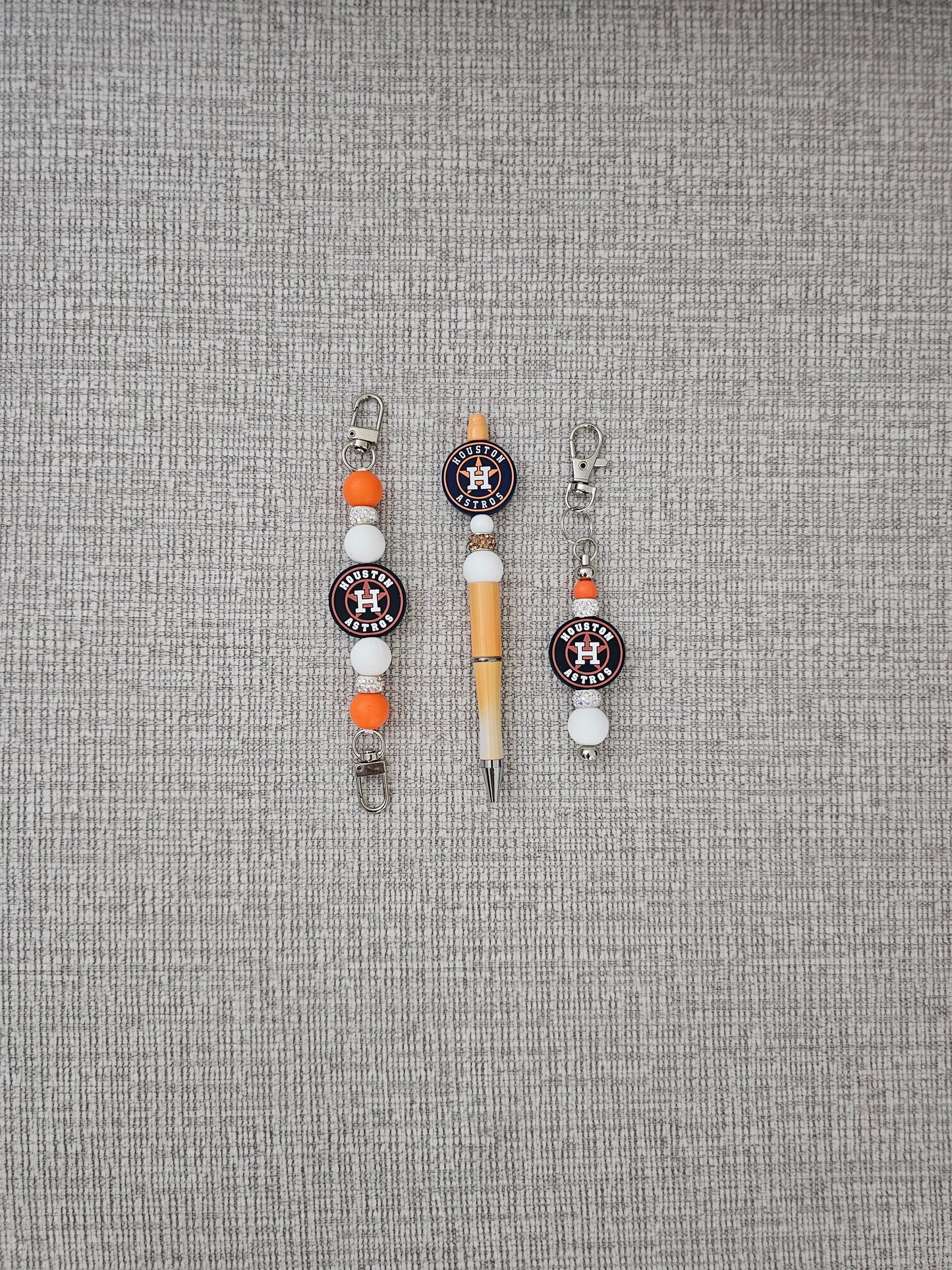 Astros Bundle- Phone Hand Strap/Pen/Keychain