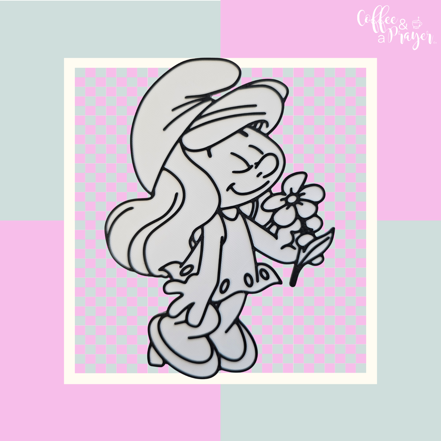 3D Coloring Panel STL | DIGITAL DOWNLOAD |