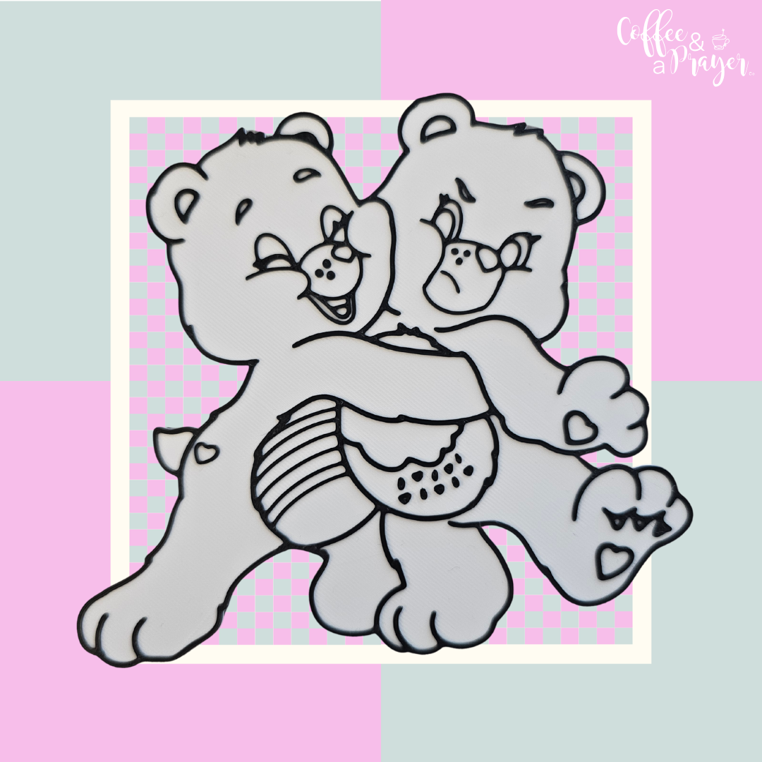 3D Print Coloring Panel STL File | DIGITAL DOWNLOAD | CB
