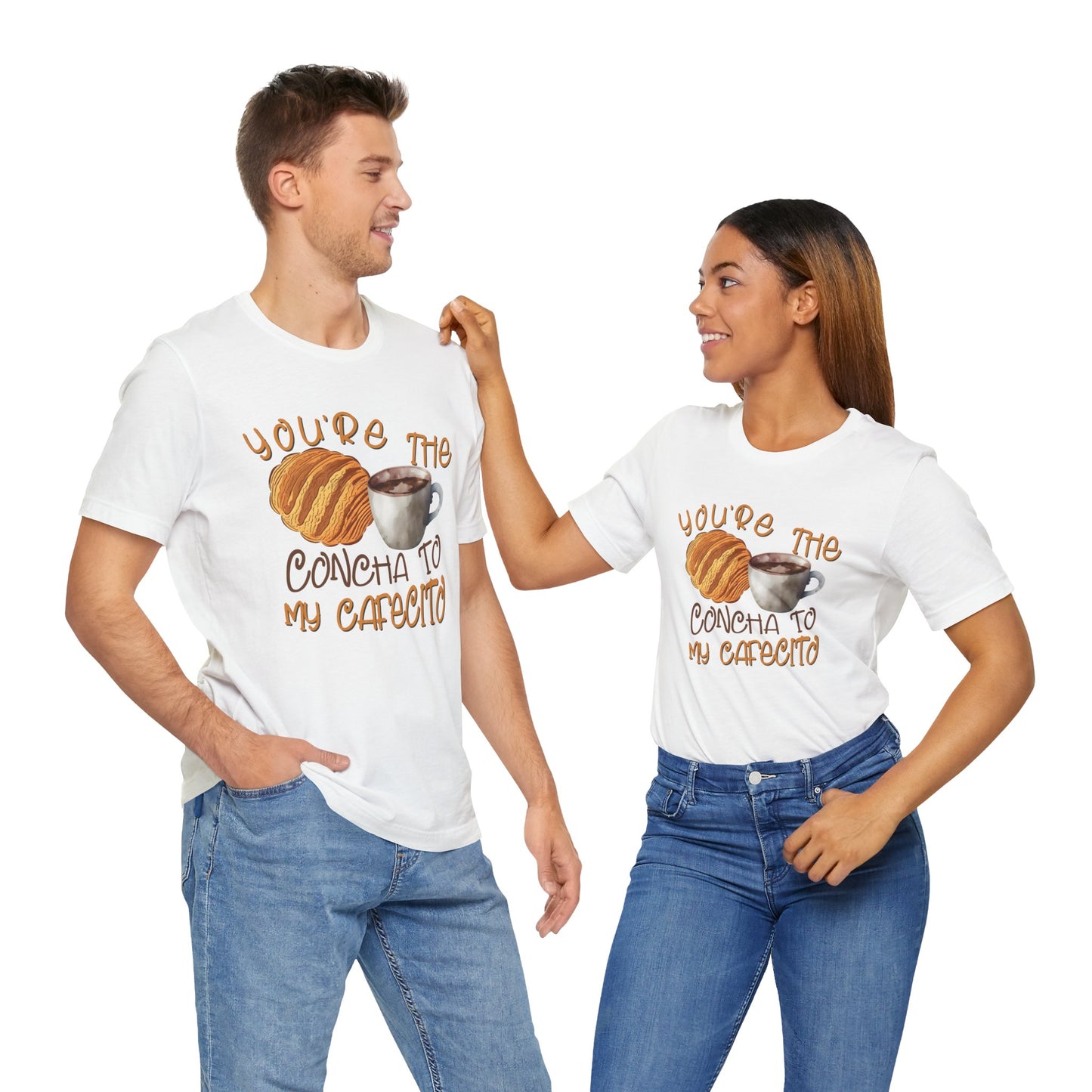 You're the Concha to my Cafecito Unisex Jersey Short Sleeve Tee