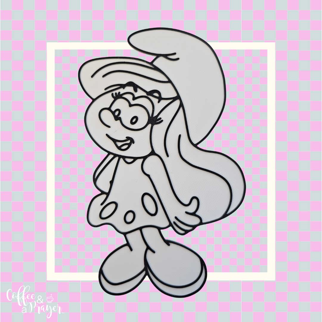 3D Coloring Panel STL | DIGITAL DOWNLOAD |