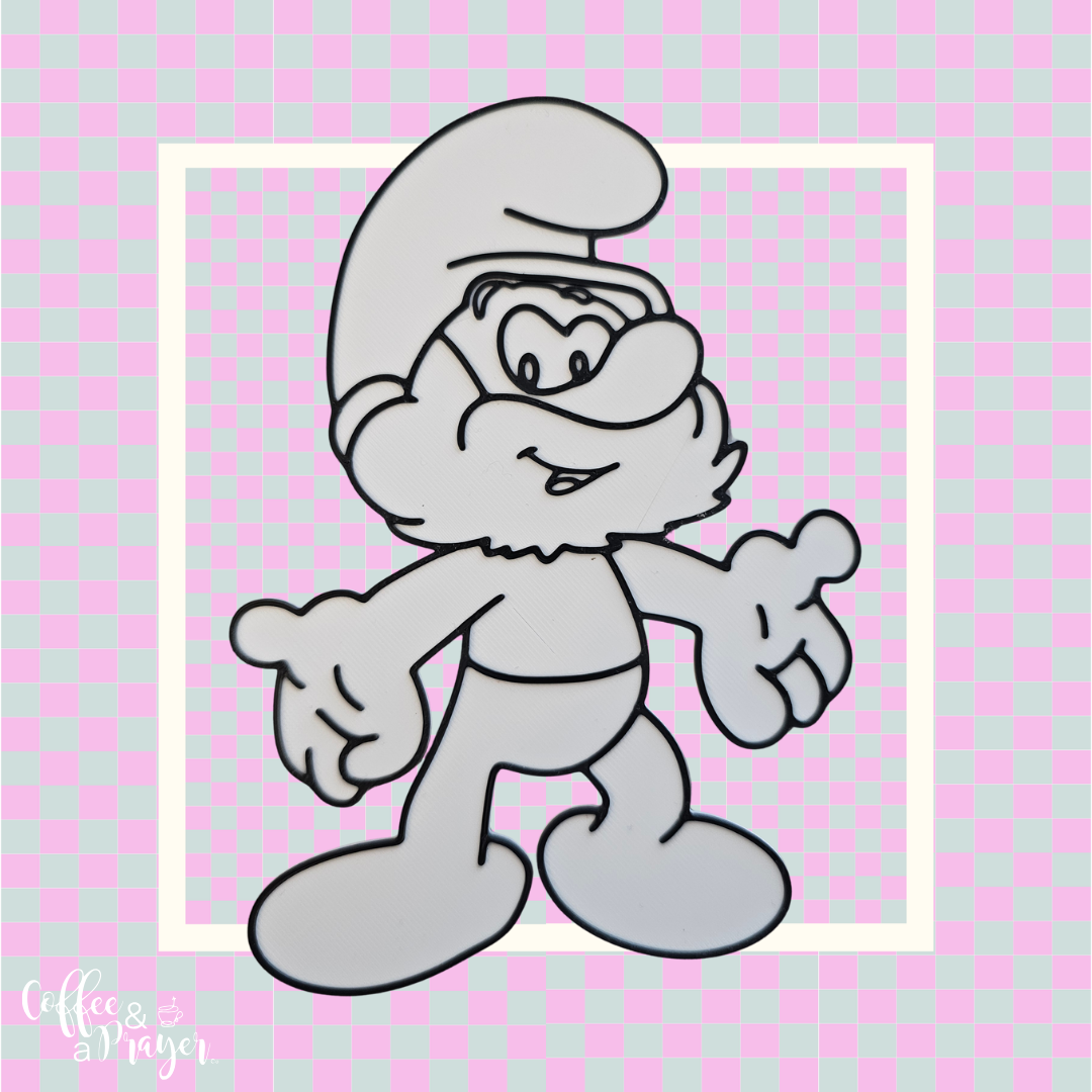 3D Coloring Panel STL | DIGITAL DOWNLOAD |