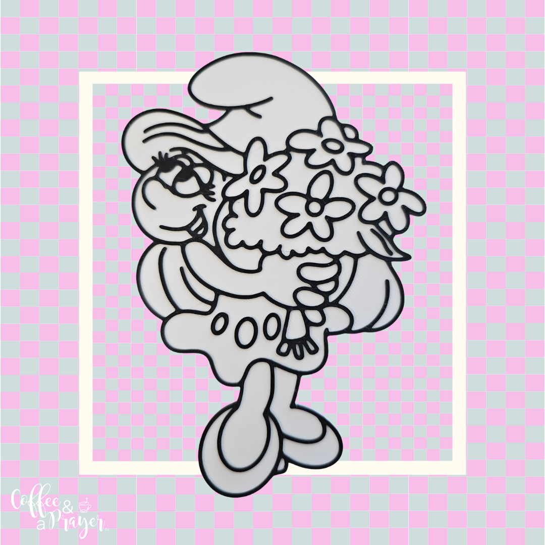 3D Coloring Panel STL | DIGITAL DOWNLOAD |