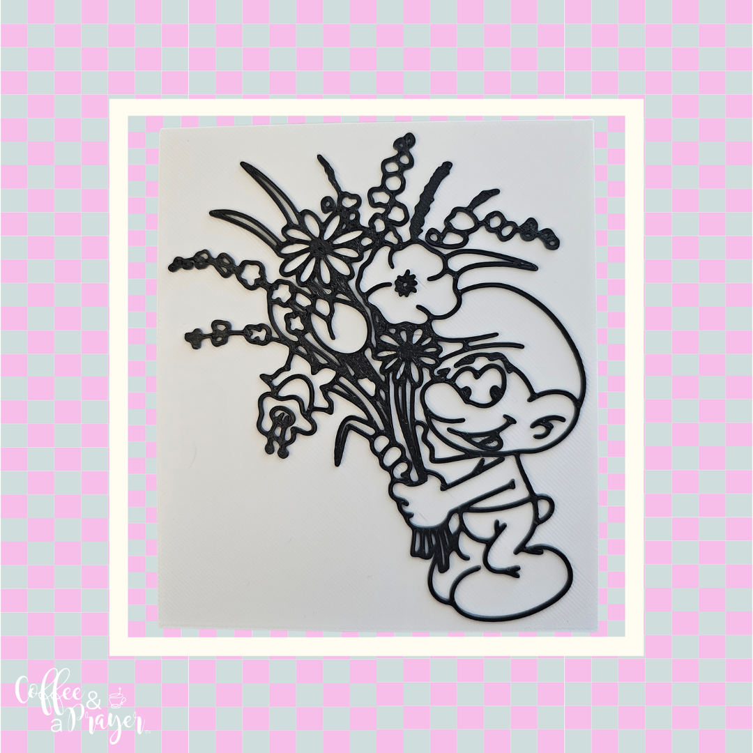 3D Coloring Panel STL | DIGITAL DOWNLOAD |