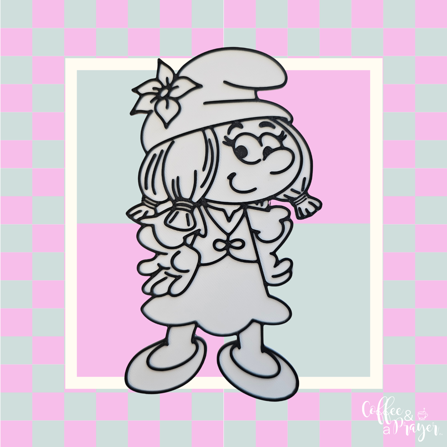 3D Coloring Panel STL | DIGITAL DOWNLOAD |