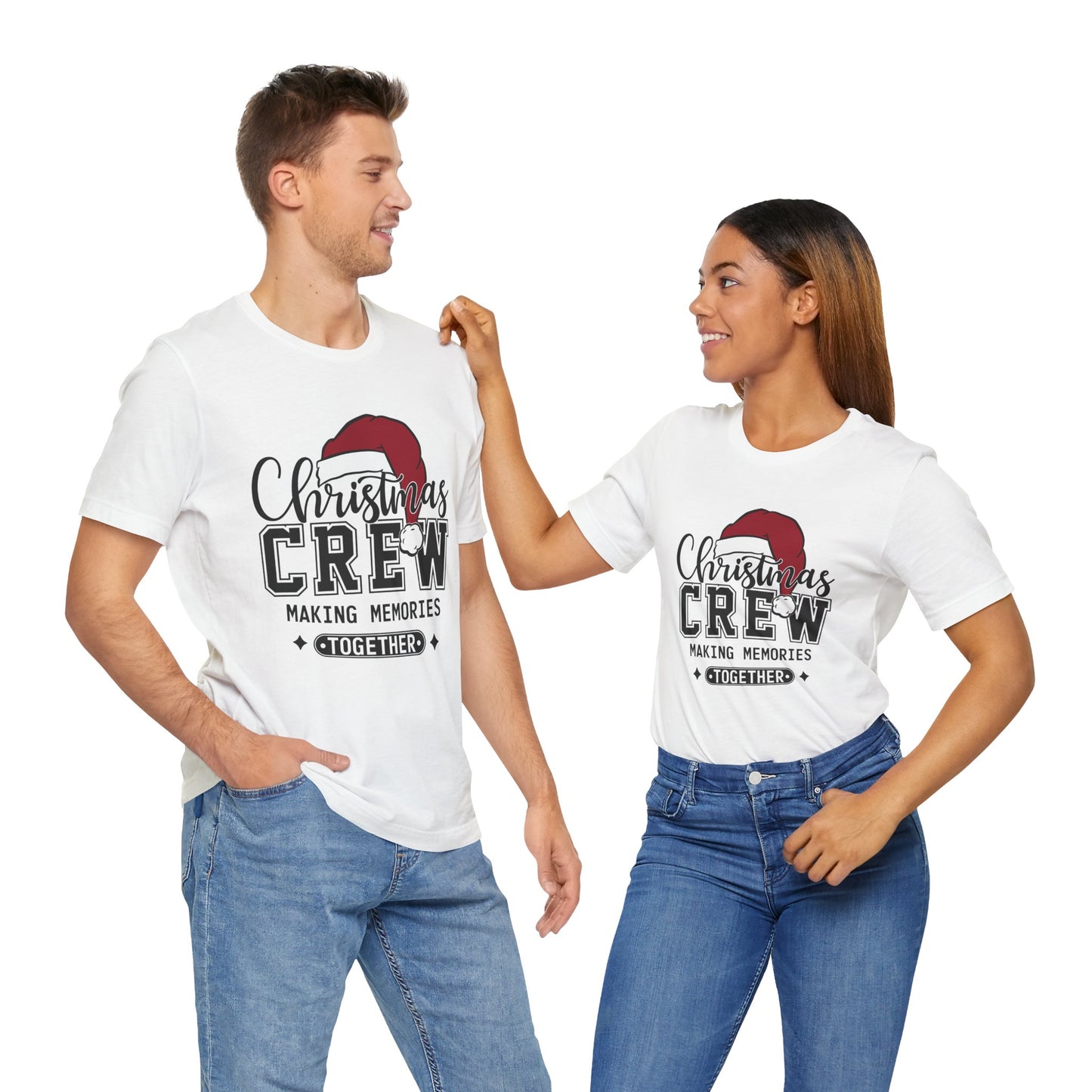 Christmas Crew Unisex Jersey Short Sleeve Tee