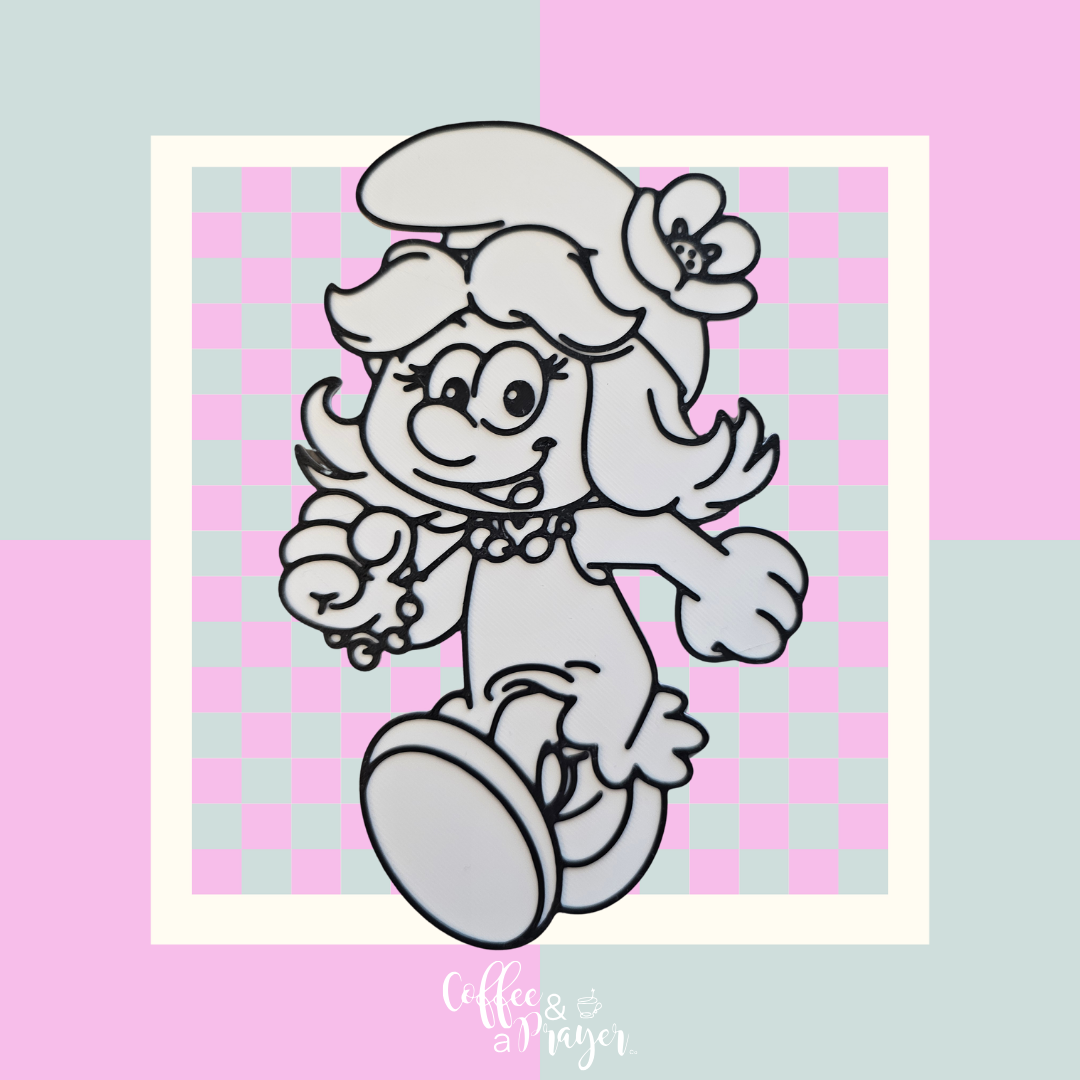 3D Coloring Panel STL | DIGITAL DOWNLOAD |