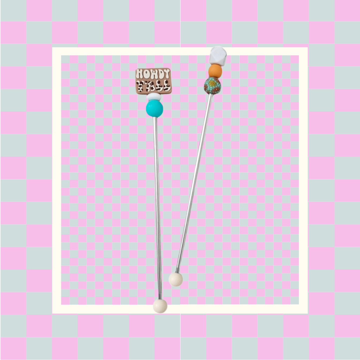 Amigurumi Sticks - Howdy Y'all Focal