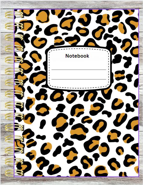 Digital Product/Cheetah Digital Notebook Journal- Digital Product