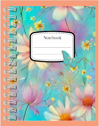 Digital Product/Flower Dreams Digital Notebook Journal- Digital Product