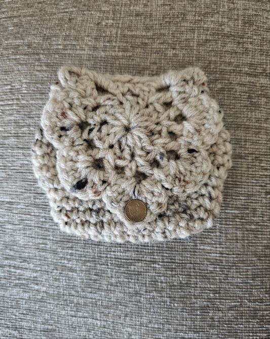 Crochet Little Coin Purse with Snaps