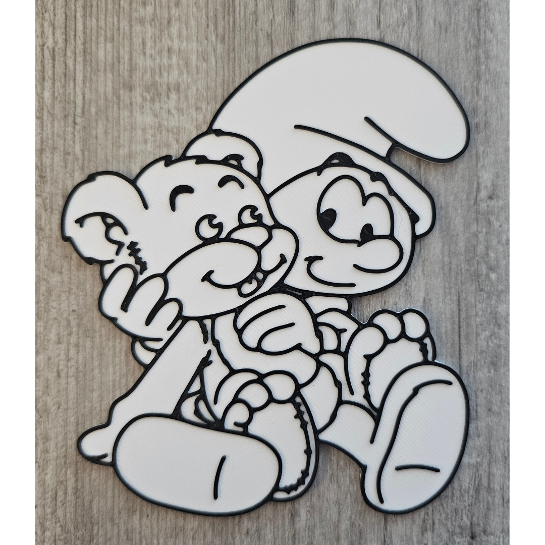 3D Coloring Panel STL | DIGITAL DOWNLOAD |