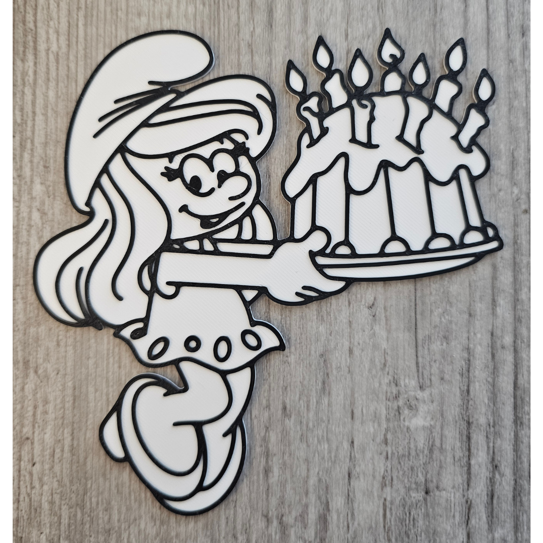 3D Coloring Panel STL | DIGITAL DOWNLOAD |