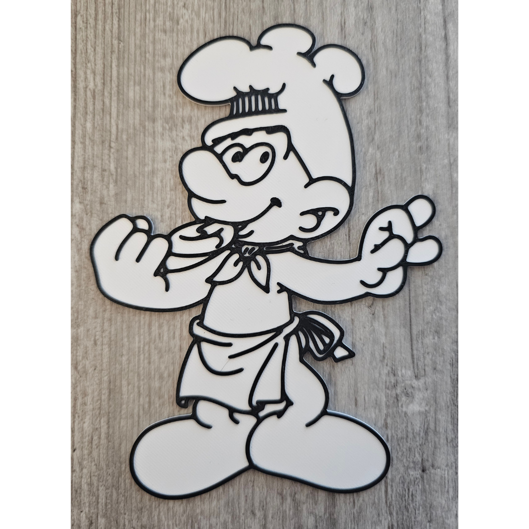 3D Coloring Panel STL | DIGITAL DOWNLOAD |