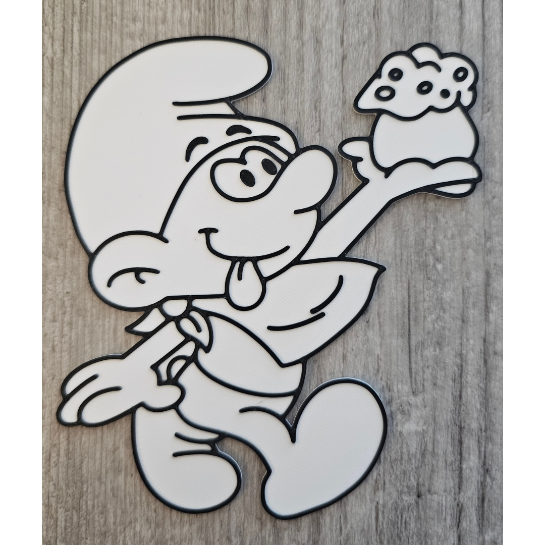 3D Coloring Panel STL | DIGITAL DOWNLOAD |