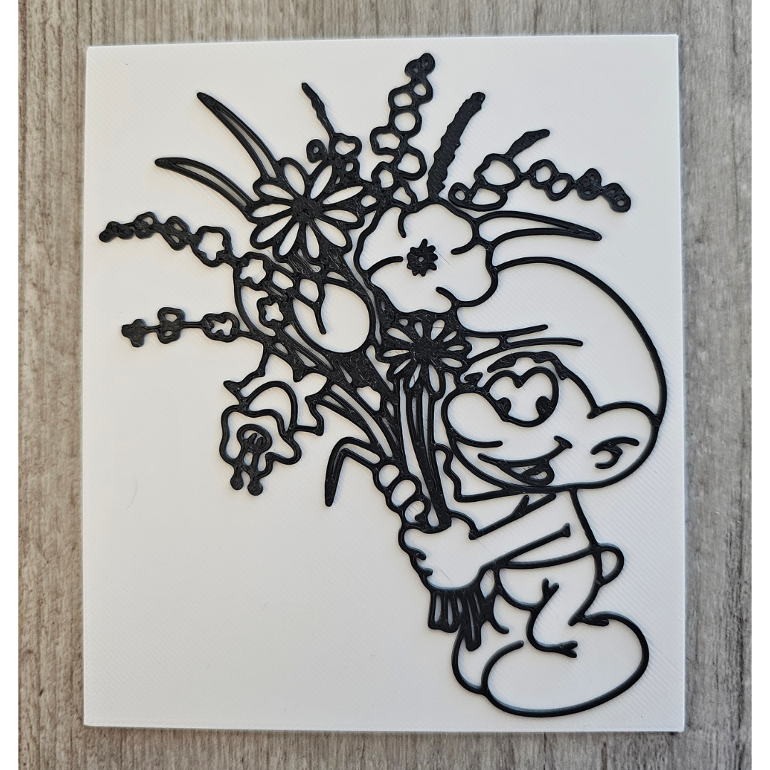 3D Coloring Panel STL | DIGITAL DOWNLOAD |