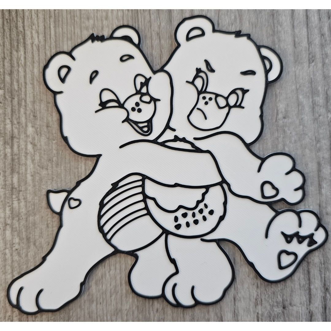 3D Print Coloring Panel STL File | DIGITAL DOWNLOAD | CB