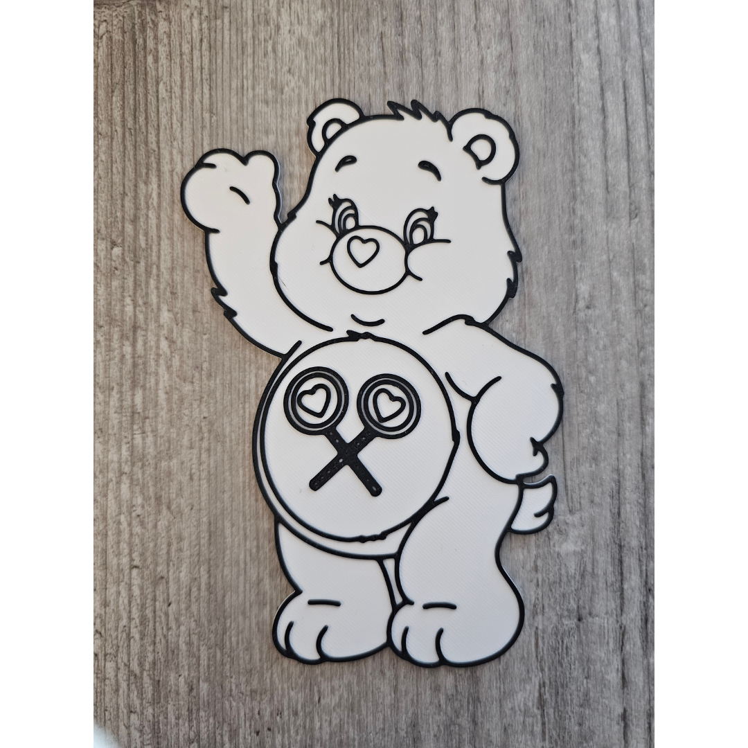 3D Print Coloring Panel STL File | DIGITAL DOWNLOAD | CB