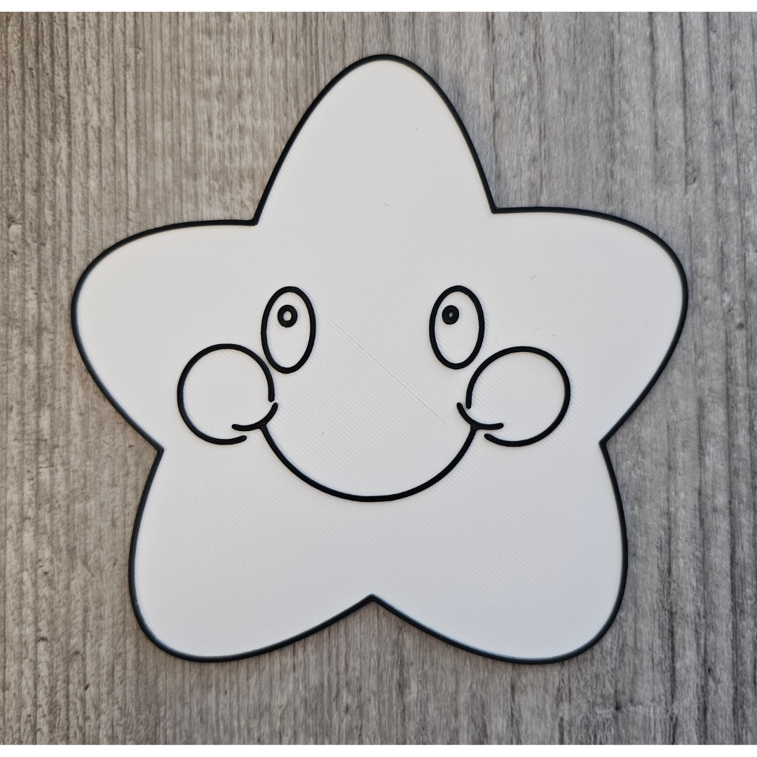 3D Print Coloring Panel STL File | DIGITAL DOWNLOAD | CB