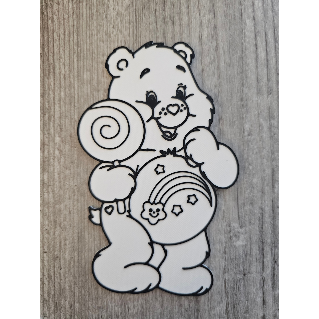 3D Print Coloring Panel STL File | DIGITAL DOWNLOAD | CB