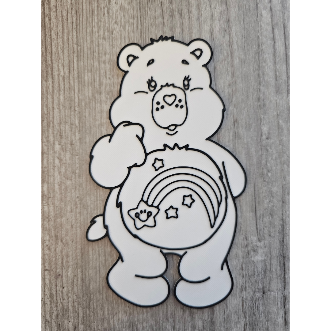 3D Print Coloring Panel STL File | DIGITAL DOWNLOAD | CB
