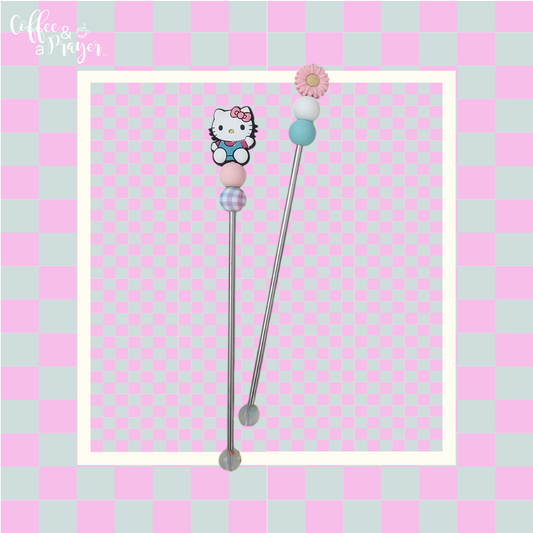 Amigurumi Sticks- Kitty Design