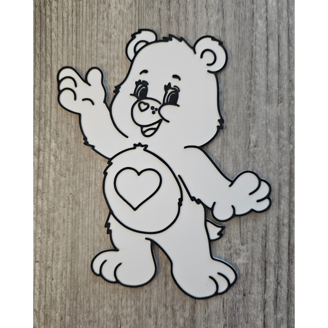 3D Print Coloring Panel STL File | DIGITAL DOWNLOAD | CB