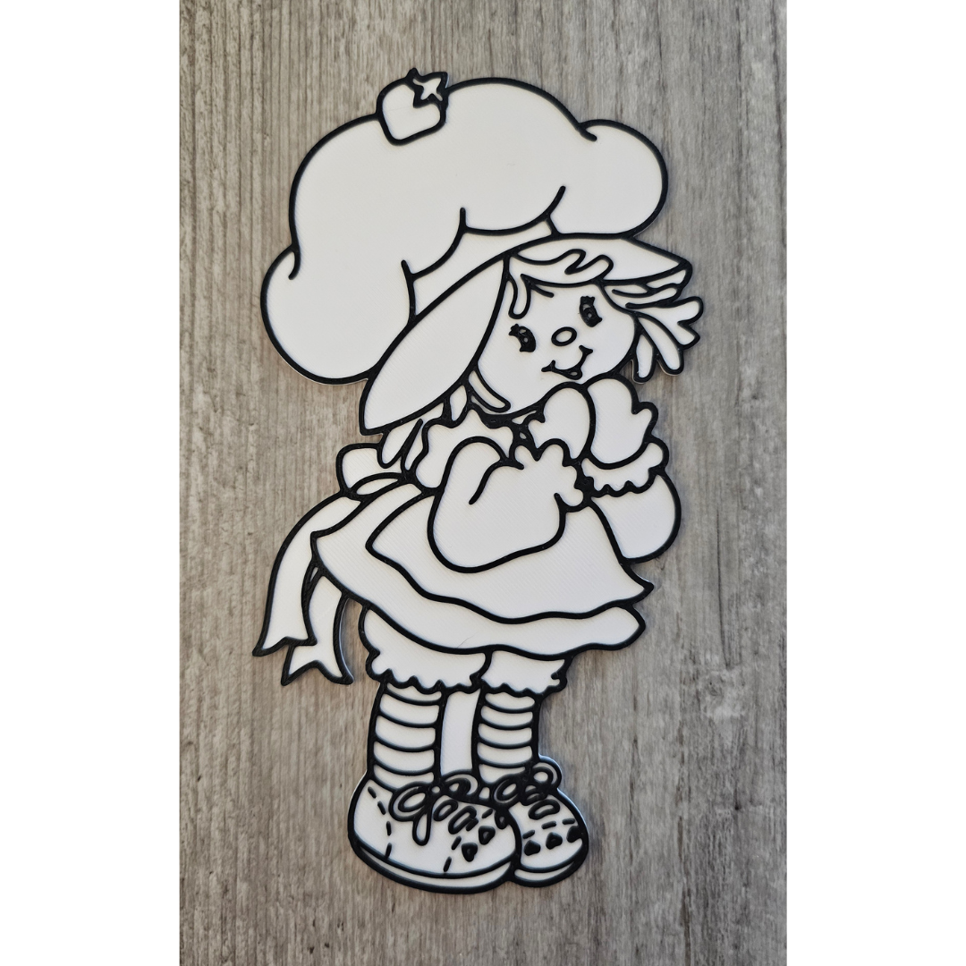 3D Print Coloring Panel STL File | DIGITAL DOWNLOAD | SS