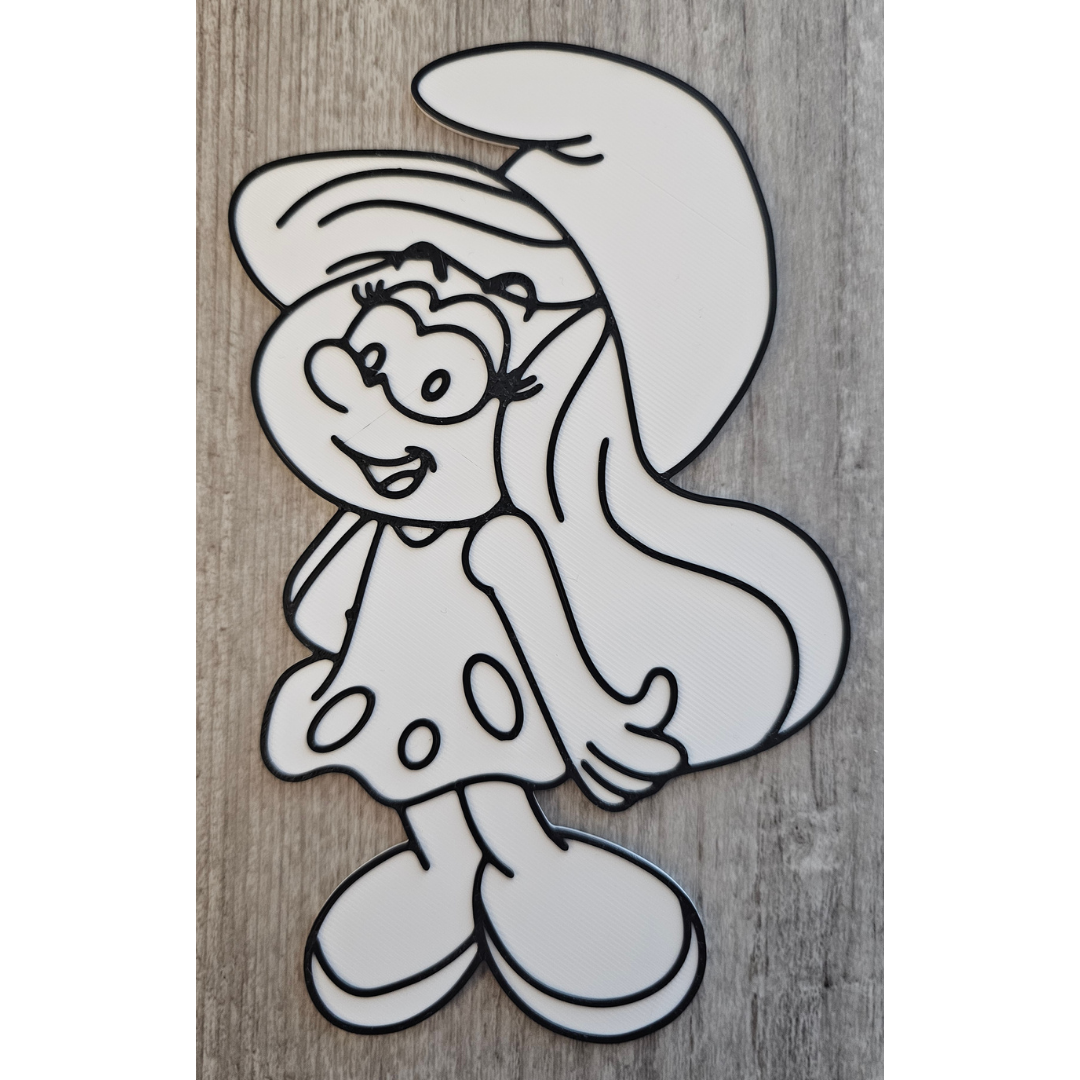 3D Coloring Panel STL | DIGITAL DOWNLOAD |