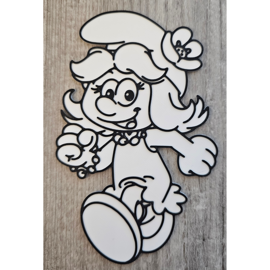 3D Coloring Panel STL | DIGITAL DOWNLOAD |