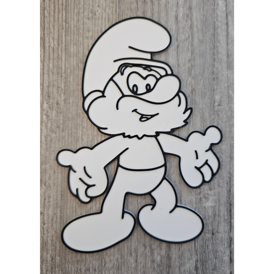 3D Coloring Panel STL | DIGITAL DOWNLOAD |